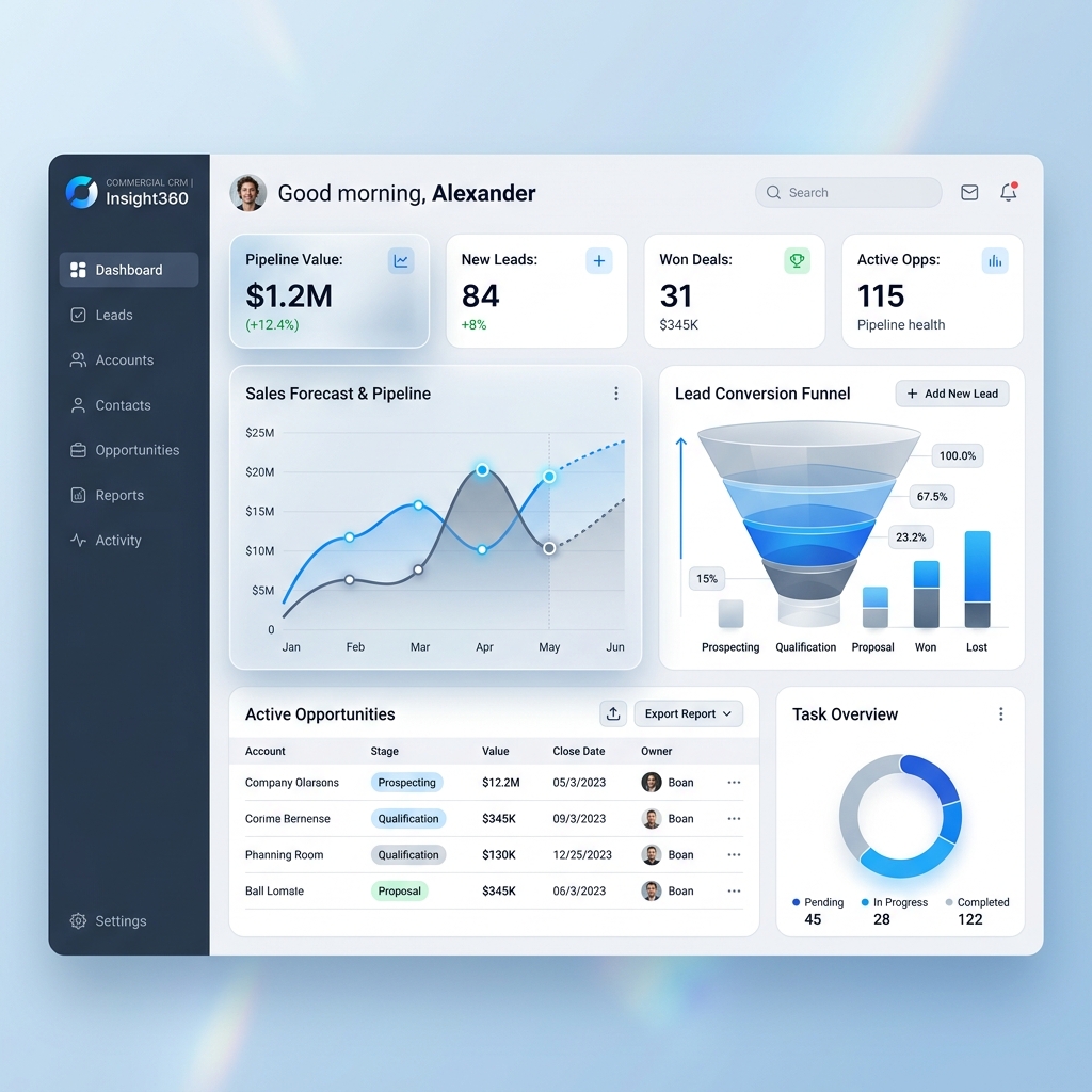 CRM Comercial - Refactor Studio