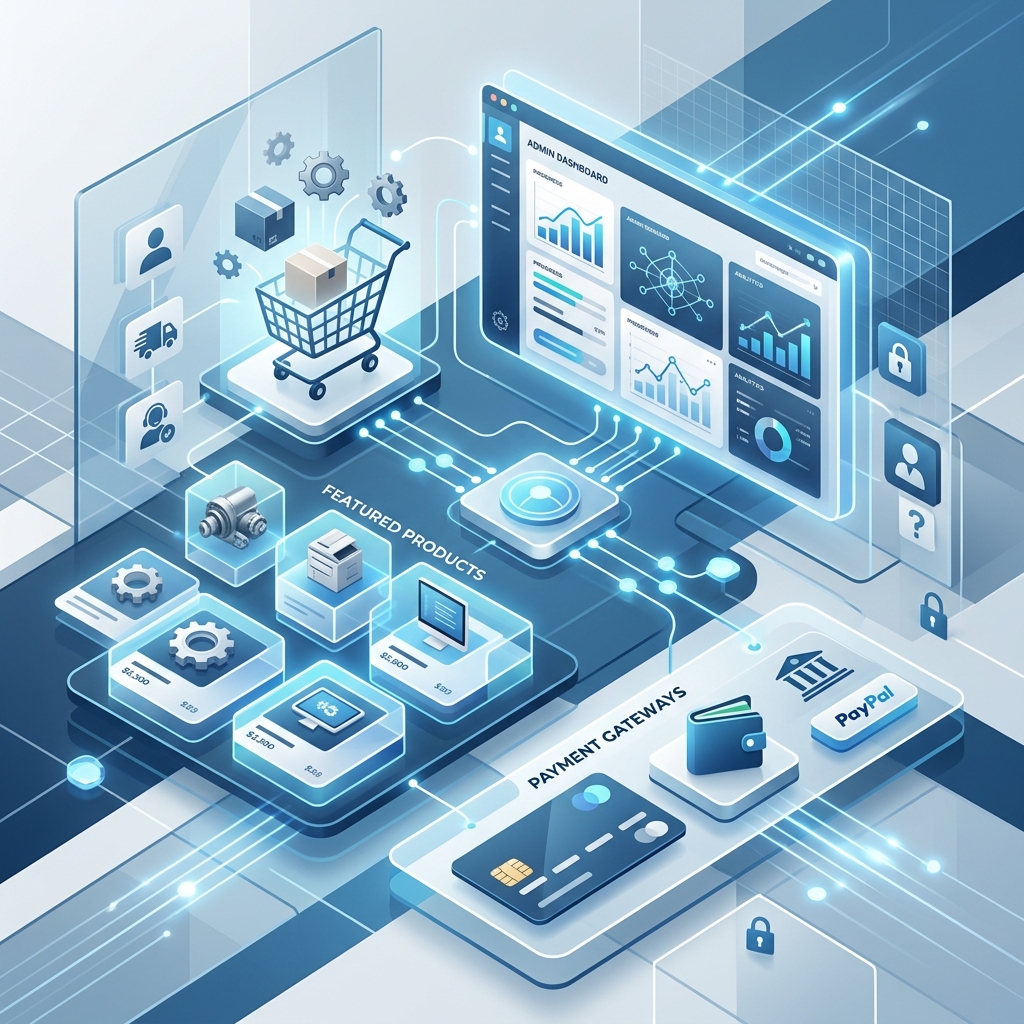 Plataforma E-Commerce de Refactor Studio - Gestión de tiendas online